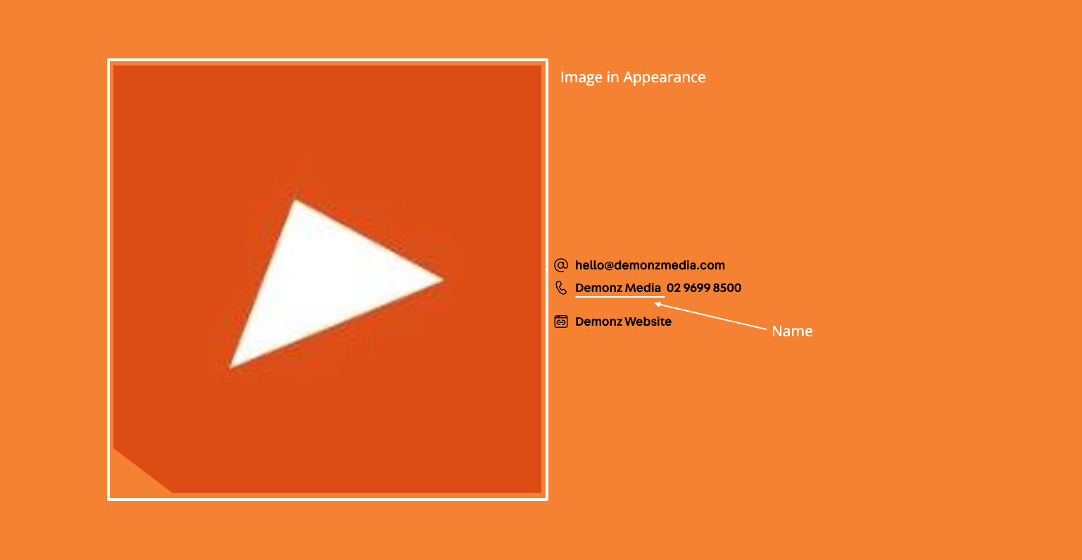Contact Details Component - Frontend