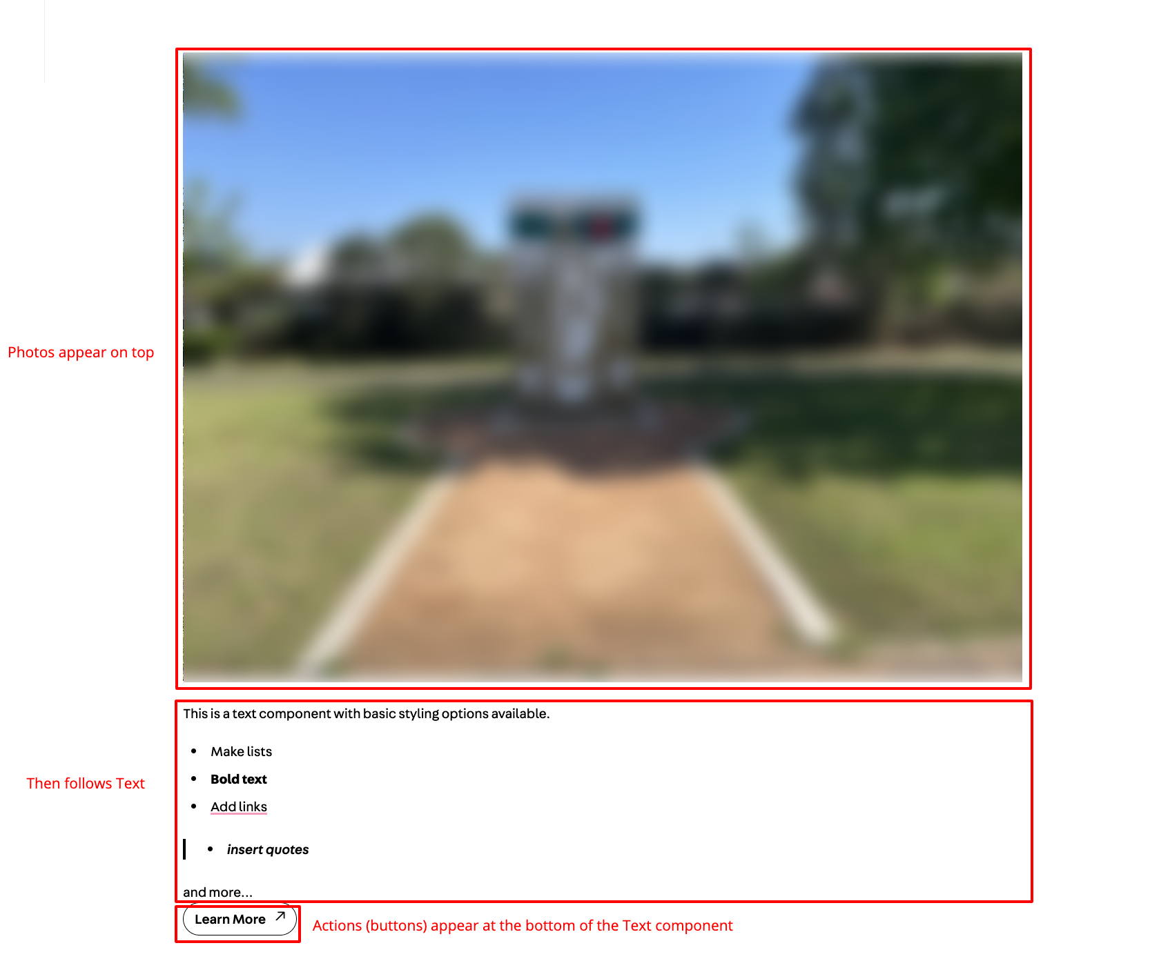 Text Component - Text - Frontend