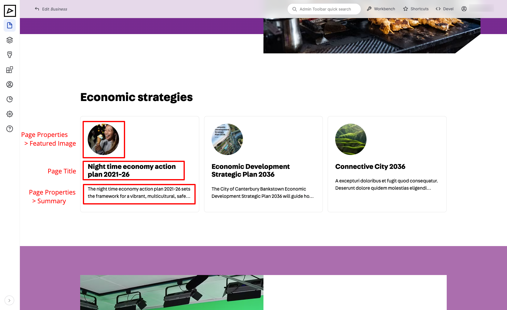 Page Properties - Related Content (Frontend)